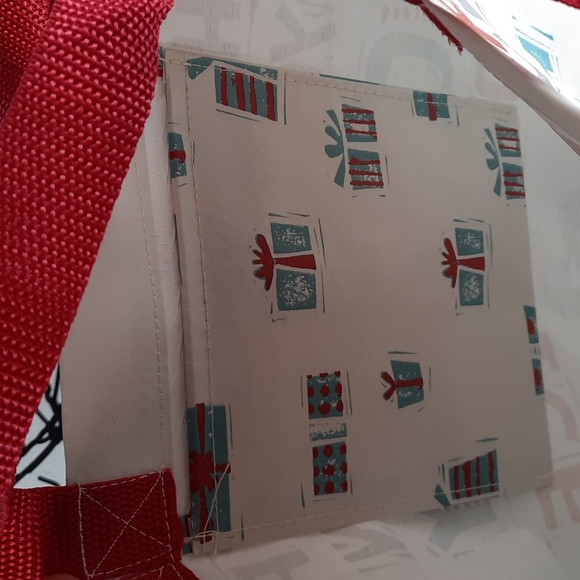 Market Shopping Tote Gift Bag Christmas Better At Beach Post Consumer Recycled - Picture 4 of 6